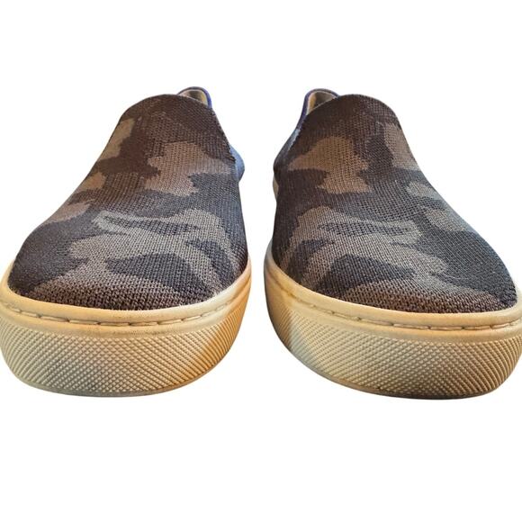 Rothy's Original Slip-on W7.5 Gray camo comfort machine washable - Picture 3 of 6